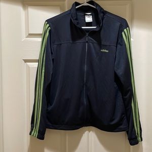 Adidas zip up jacket (sz m)